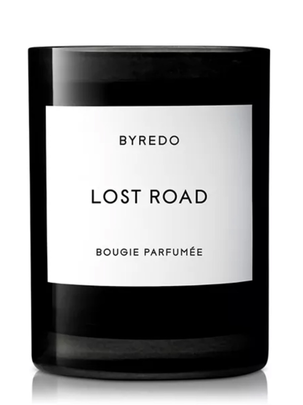 New in Box BYREDO Lost Road Scented Candle 8.5 oz.